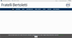Desktop Screenshot of fratelli-bertoletti.com