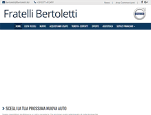 Tablet Screenshot of fratelli-bertoletti.com